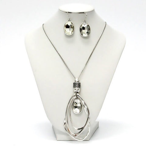 Silver Necklace set