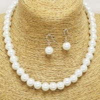 Pearl Necklace Set